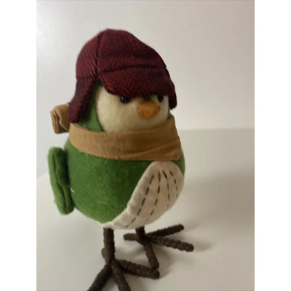 Target Felt CAMPER Bird 2016 Green Featherly Friends Fall Christmas Wondershop